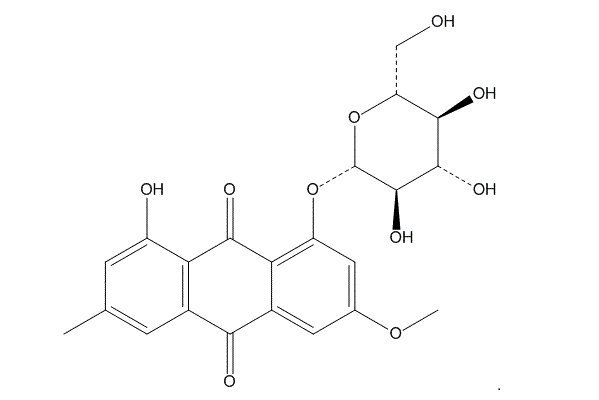 大黄素甲醚-8-O-β-D-葡萄糖苷（23451-01-6）