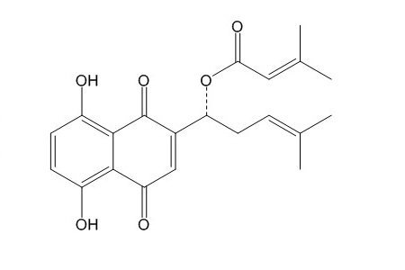 β,β-二甲基丙烯酰紫草素(24502-79-2)